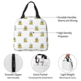 thumbnail image 4 of Honeii Rubber Duck Showe Print Lunch Bag Women, Lunch Box Lunch Bag for Women Adult Men, Small Leakproof Cute Lunch Tote Large Capacity Reusable, 4 of 8