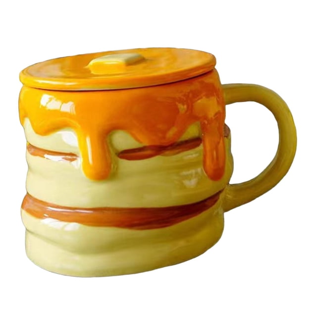 Maytalsory Cute Ceramic Coffee Mug With Unique Everyday Gift Option For Friends Family Coffee Mugs Glass Tea Cup Handle Travel Mugs