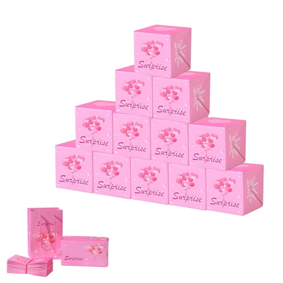 Surprise Gift Box with Jumping Pop Up Mechanism for Valentine's Day Birthday Proposal Engagement Party Decorations Romantic Present Gift Giving Ideas Creative Fun Unique Gift Boxes for Women Men
