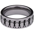 thumbnail image 4 of Elf Tungsten Carbide Ring, 4 of 9