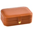 thumbnail image 4 of Yhsdtq, Portable Jewelry Organizer, Mini Leather Box, Layered Display, Travel Storage, For Women, Compact Design, Premium Material, Multi-Purpose Use, Stylish Accessory, Daily Essentials Organizer, 4 of 8