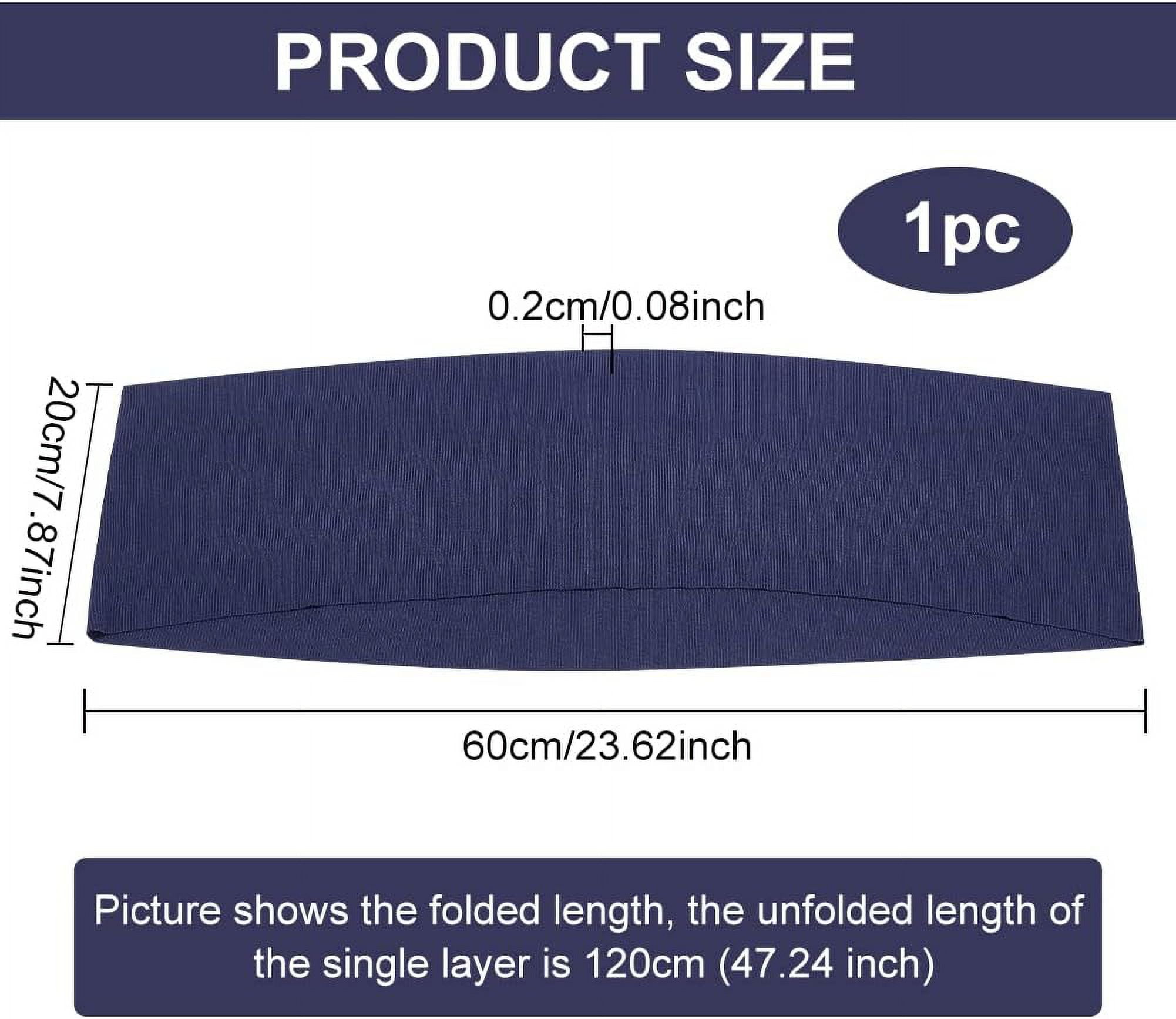 Elastic Fiber Ribbing Fabric for Cuffs Waistbands Neckline Collar Trim  Light Grey 