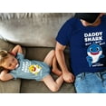 thumbnail image 3 of Matching Baby Shark Shirts for Daddy Baby Set for Father and Baby Outfits Gift Daddy Black XX-Large / Baby Wow pink 24M (18-24M), 3 of 7