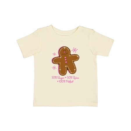 

Inktastic Sugar & Spice Gingerbread Gift Baby Girl T-Shirt