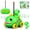 Car-Green, variant on Tcovle Remote Control Car for Toddlers, RC Dinosaur Loader with Music & Sound for Kids, Toy Car with Dino Perfect Gift for Kids Boys Girls Age 8+ (Green)