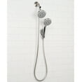 thumbnail image 3 of Bath Bliss 5 Function Luxury Dual Shower Head in Grey, 3 of 7
