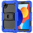 thumbnail image 2 of XYX For Xiaomi Redmi Pad SE 2024 Case 8.7 inch, 3in1 Heavy Duty Shockproof Tablet Case with Stand, Shoulder Strap, Blue, 2 of 7