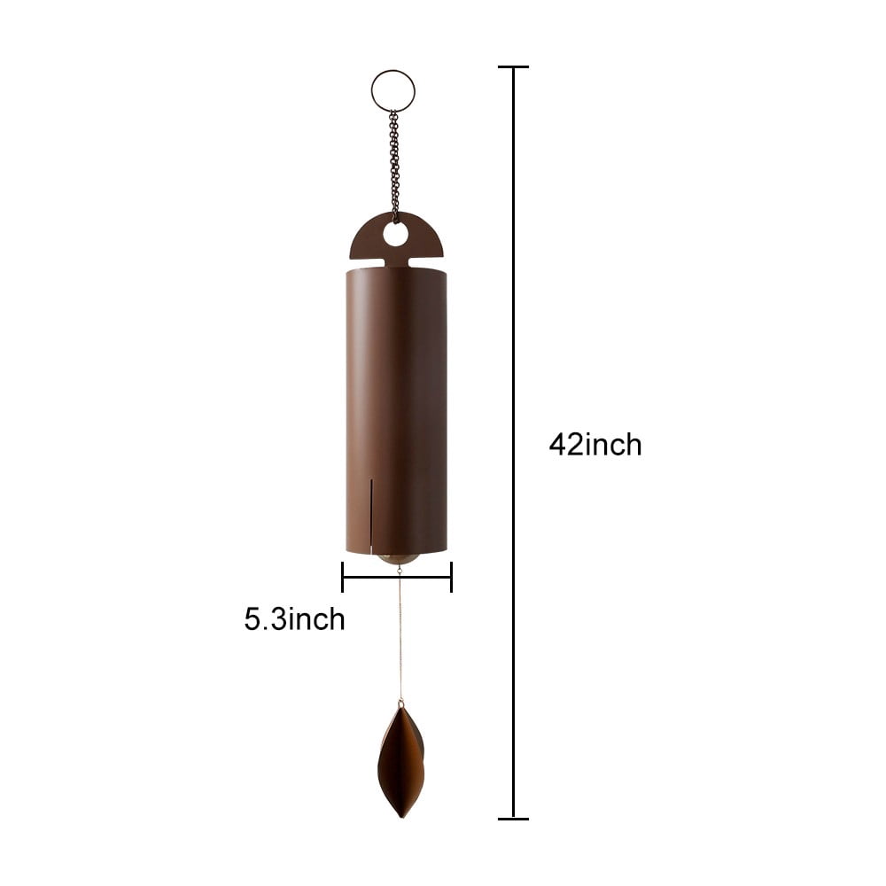 Deep Resonance Serenity Bell Large Wind Chimes for Outside Garden Bells