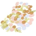 thumbnail image 6 of Worgeous Confetti Decorations Round Leaf Paper 1 Set 4.5x1.8cm, 6 of 8
