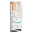 thumbnail image 3 of Zebra Pen Mildliner Double Ended Highlighter, Broad and Fine Point Tips, Assorted Neutral Vintage Ink Colors, 5-Pack, (78605), 3 of 10