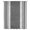Black, White, Gray, variant on Vintage Black Gray Striped Sheer Curtains 108" Extra Long for Living Room, Farmhouse Modern Stripes Boho Light Filtering Privacy Drapes, Semi Sheer Window Treatment for Floor to Ceiling Window