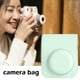 thumbnail image 5 of Funda protectora de cuero PU Cgtredaw para Fujifilm Mini12 Verde, 5 of 6