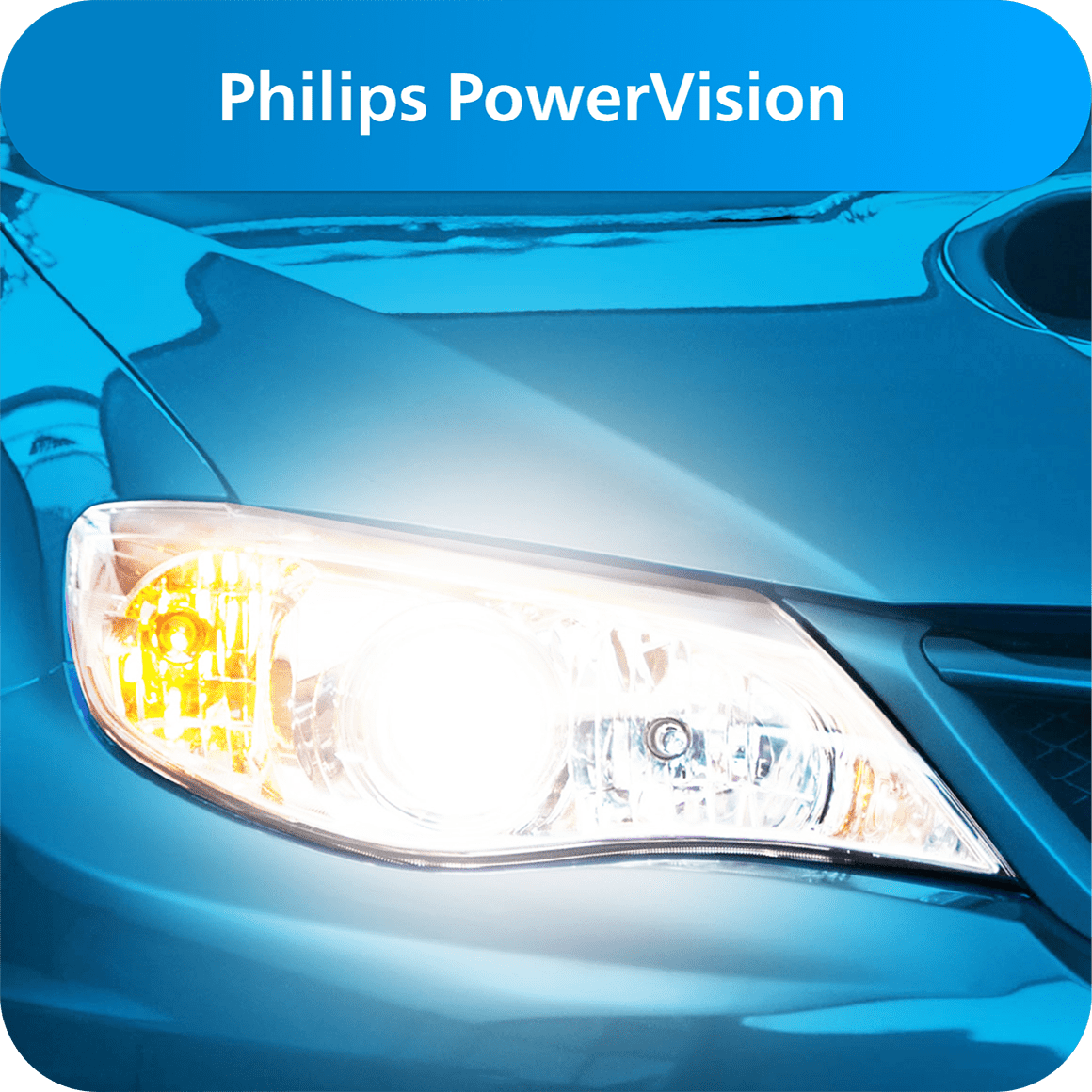 Philips PowerVision 9005 Halogen Headlight Bulbs, 2 pack, Fits Select Vehicles