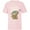 Soft Pink, variant on Star Wars The Mandalorian Grogu From a Galaxy Far Far Away - Short Sleeve T-Shirt for Kids - Customized-Athletic Heather