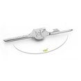 thumbnail image 3 of Yeacher 6 In1 Utili-key Keychain Keyring Multi Tool Stainless Edc Screwdriver Opener, 3 of 5