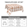 thumbnail image 7 of Wukai Labrador Retriever Dog Waterproof Tablecloth for Kitchen Dining, Fits Square Tables for 2-4 Seats -54"x54", 7 of 7