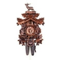 thumbnail image 1 of Horloge de Chasse Coucou, Cerf Debout, 1 of 4