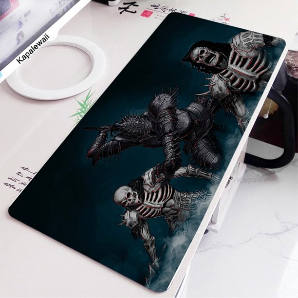Mosuemat-alfombrilla de ratón grande para Gaming, accesorio de escritorio antideslizante para teclado de Anime, 40x90cm LIUWENJING unisex