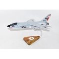 thumbnail image 2 of VF-191 Satan’s Kittens F-8 (1968) Model,Vought F-8 Crusader,18",Mahogany Scale Model, 2 of 8