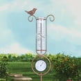 thumbnail image 7 of MUMTOP Hummingbird Rain Gauge Outdoor - 36 Inch Metal Bird Garden Stake with Thermometer for Lawn, Yard and Garden, 7 of 7
