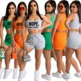 thumbnail image 4 of UneDouce 2 Piece Women's Outfits Shorts Suit Tracksuit, Summer Clothing Outfit Set, 4 of 5
