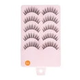 thumbnail image 1 of Unique Bargains 5 Pair Natural False Eyelashes for Makeup Black F9, 1 of 4
