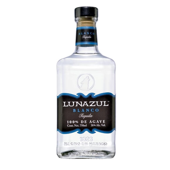 Paquete de 3 Tequila Lunazul Blanco 750 ml
