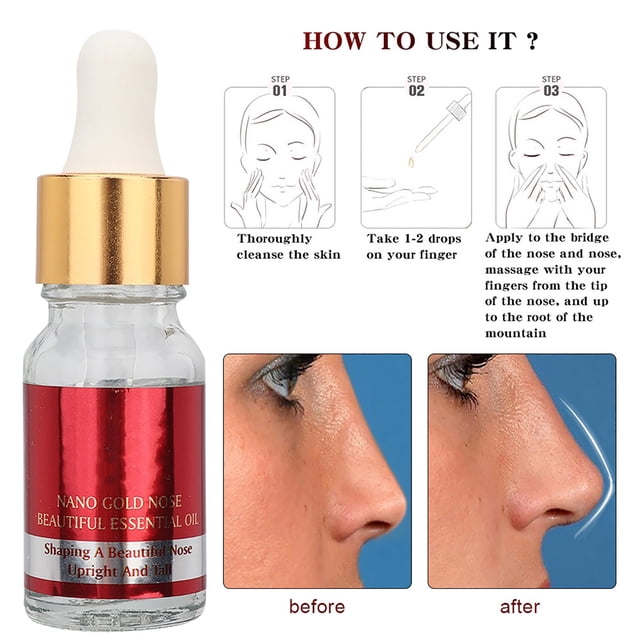 Aceite Esencial Para Levantar La Nariz, Apretar Y Dar Forma, Herramienta De Masaje Para El Cuidado De La Belleza