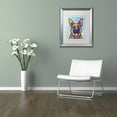 thumbnail image 3 of Trademark Fine Art 'Dogs Never Lie' Canvas Art by Dean Russo, White Matte, Silver Frame, 3 of 4