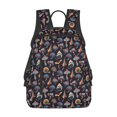 thumbnail image 1 of Balery Colorful Mushrooms in Doodle Style Mochila Ligera para Hombres y Mujeres – Resistente y Impermeable, Ideal para la Escuela, el Trabajo, los Viajes y el Uso Diario, 1 of 7