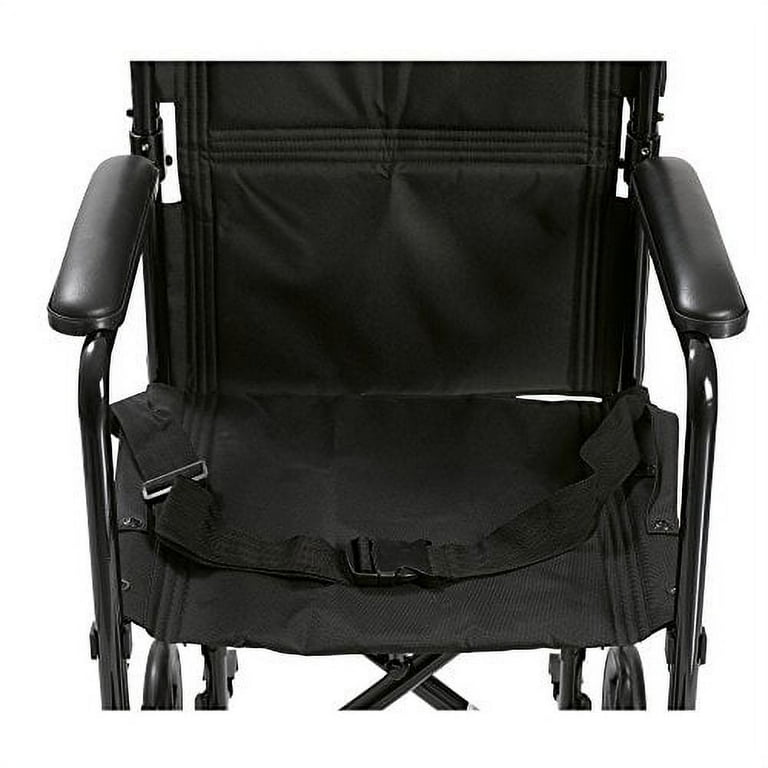 Drive ATC19-BK Lightweight Transport Chair 1 Each HSA/FSA Eligible
