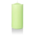thumbnail image 2 of YOSITiuu 3" x 6" Mint Round Pillar Candles - 3 per Pack, 2 of 2