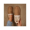 thumbnail image 4 of Cozy Soft Leather Lined Casual Loafers for Women - Comfortable Slip-On Shoes, 4 of 10