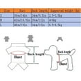thumbnail image 2 of SIfdSeng Dog Clothes Medium Sized Dog Female Pet Apparel Dog and Cat Clothing Hoodie with Multi Color Skull Design and Hoodie T Shirt for Pets Dog Shirt for Large Dogs Winter, 2 of 2