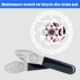 thumbnail image 2 of Bicicleta, Herramienta De Ajuste De Alineación De Rotor De Freno De Disco, Llave De Acero Inoxidable Duradera, 2 of 7