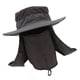 thumbnail image 2 of Gorras de pesca máscara de malla de ala ancha desmontable Gorras de protección solar de nailon para pesca para mochileros para caza para senderismo para hombre para mujer ANGGREK Otros, 2 of 7