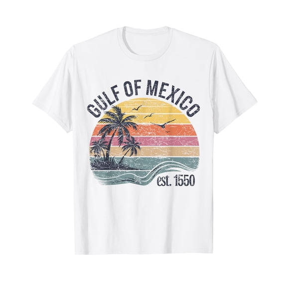 Retro Gulf of Mexico T-Shirt