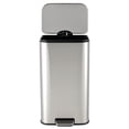thumbnail image 1 of Garvee Bote de Basura 30L de Acero Inoxidable con Pedal y Tapa de Cierre Suave – Incluye Cubo Interior, para Cocina y Oficina, 1 of 9