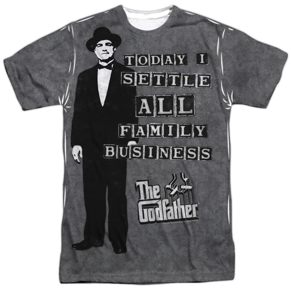 Godfather Family Business Mens Sublimation Polyester Shirt