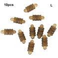 thumbnail image 4 of Greeniant Conectores de pesca de carpa, 10 Uds., impermeables, ligeros, resistentes al desgaste, aparejos reutilizables, conector de cuentas, Pescar L/10 piezas, 4 of 6
