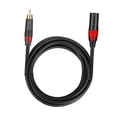 thumbnail image 2 of Cable de micrófono XLR Baoblaze Hembra a macho 1m, 2 of 6