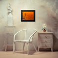 thumbnail image 4 of Grayscale 18x15 Black Modern Framed Museum Art Print Titled - Orange Furry I, 4 of 5