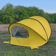 thumbnail image 4 of Automatic up Beach Tent Polyester Sun Protection Foldable Sunscreen Shelter Lightweight Durable Water-Resistant Spacious for Camping Fishing Outdoor Activities Beach Trips, 4 of 4
