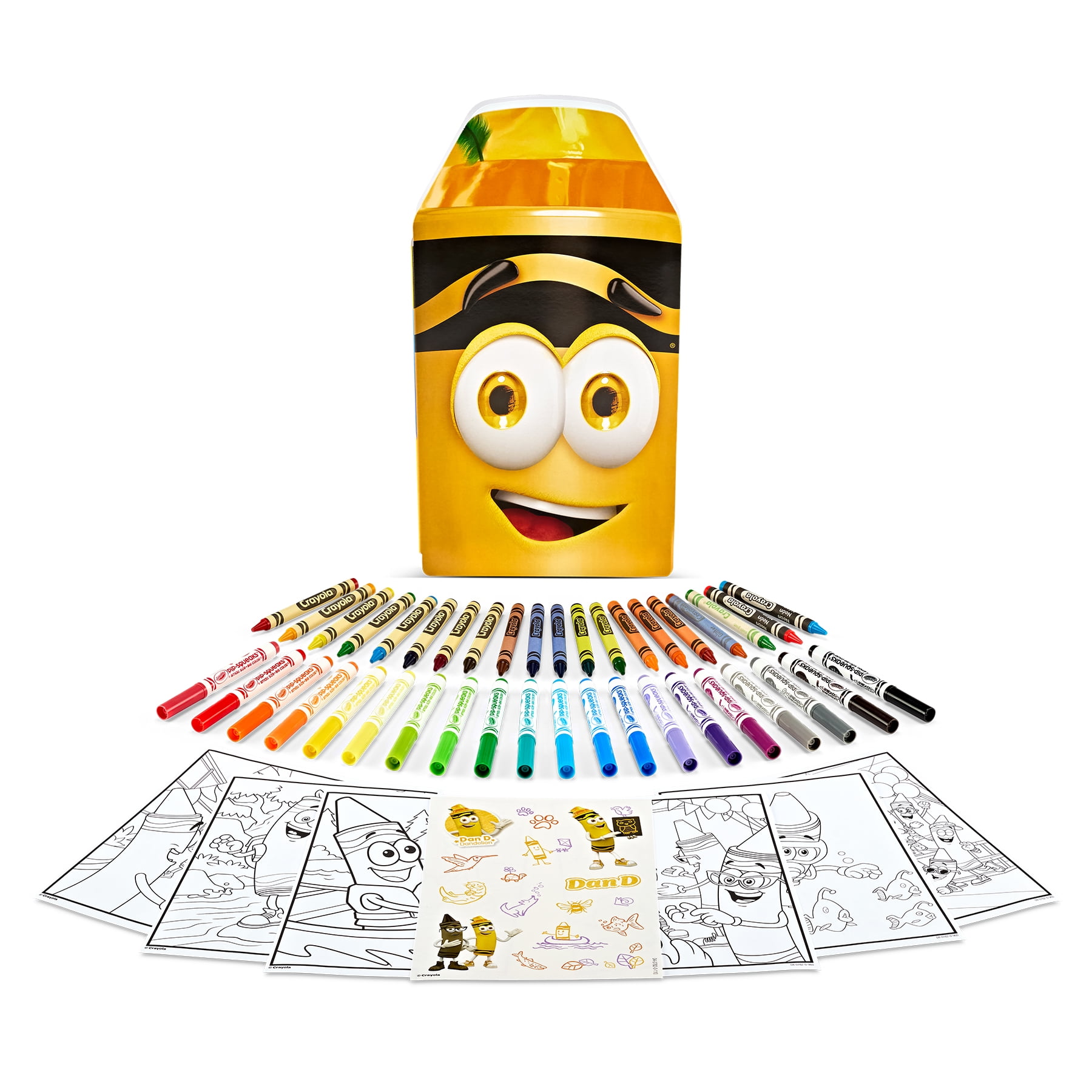 Crayola Yellow Limited Edition Art Case