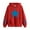 Red, variant on BRGZLK Hooded Sweatshirt For Kids Fashion Stars Pattern Loose Hoodies Loose Casual Long Sleeved Pullover Tops For Boys and Girls Black 13-14 Years