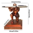 thumbnail image 4 of Yhmxh Gadgets de Cuisine Gadgets de Cuisine Cadeaux de Cuisine Maison et Cuisine Stylo Personnage Chevalier avec Stylo Bureau Rangement 3ml Décoration en Résine, 4 of 4