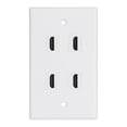 thumbnail image 1 of Placa de pared con interfaz Multimedia HD, Panel de salida ABS estándar de EE. UU. para sistema de cine en casa, receptor AV, 4 HD, 1 of 5