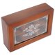 thumbnail image 3 of Women's Jewelry Box Wooden Decorative Trinket Box Vintage Small Items 9.4×6.3×2.8in Storage 1Pack, 3 of 5