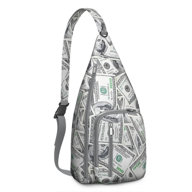 Abstract Expressionism Fanny Pack - Painterly Design Waist Bag (Museum-Quality Print, Water-Resistant)