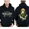 thumbnail image 2 of San Judas Tadeo Hoodie – Double Sided St. Jude Devocion Pullover, Catholic Religious Graphic Hoodie, Faith Based Unisex Gift for Men and Women, 2 of 7